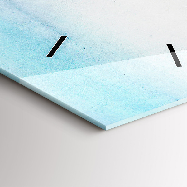 Orologio verticale Paesaggio dipinto di Parigi