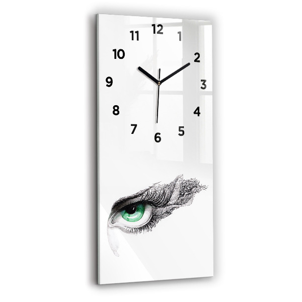 Orologio verticale Astrazione dell'occhio umano