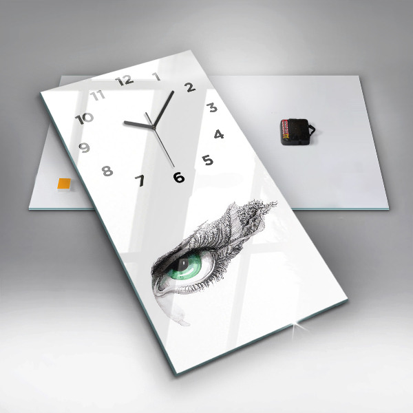 Orologio verticale Astrazione dell'occhio umano