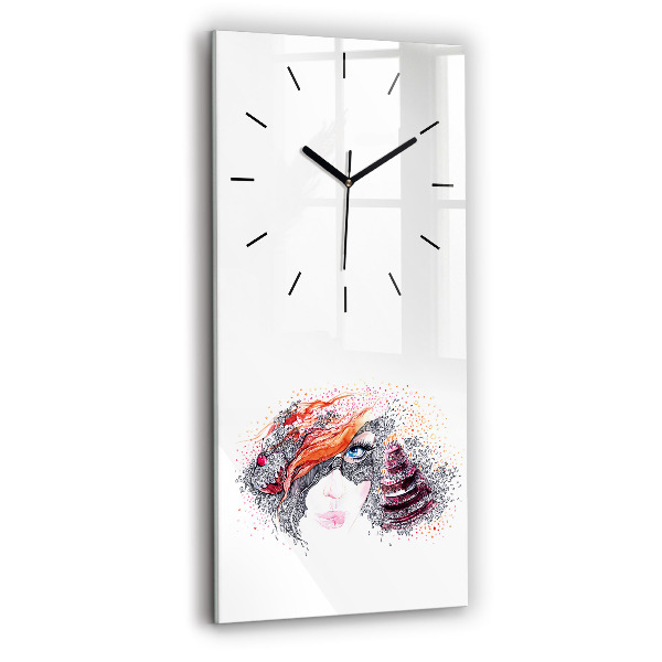 Orologio verticale Dolce donna con torta