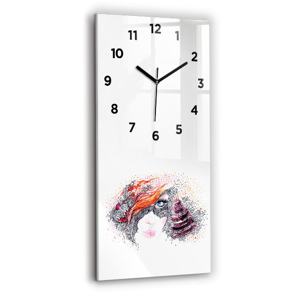 Orologio verticale Dolce donna con torta