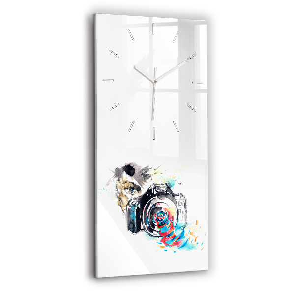 Orologio verticale Fotografa donna