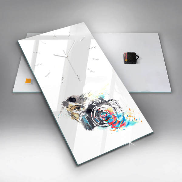 Orologio verticale Fotografa donna