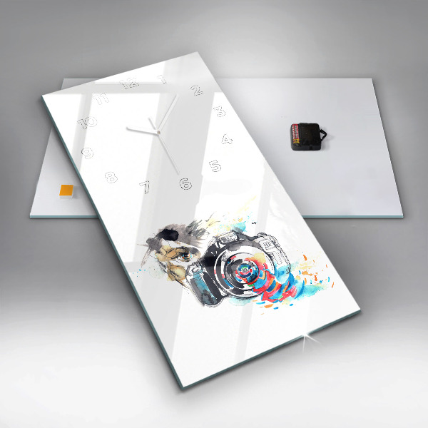 Orologio verticale Fotografa donna