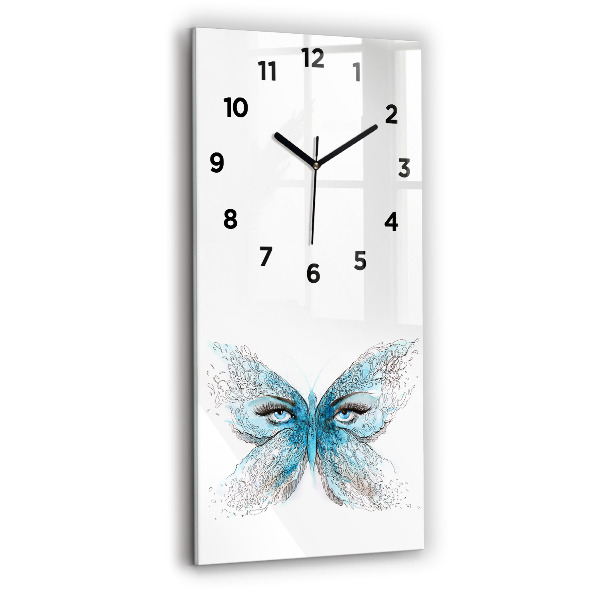 Orologio verticale Faccia di farfalla