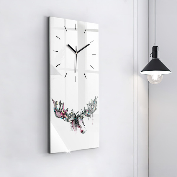 Orologio verticale Estratto di alce