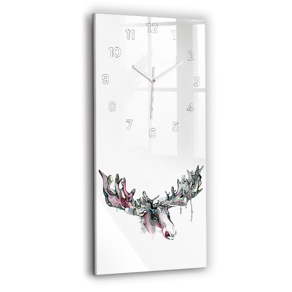 Orologio verticale Estratto di alce