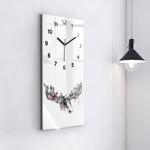 Orologio verticale Estratto di alce