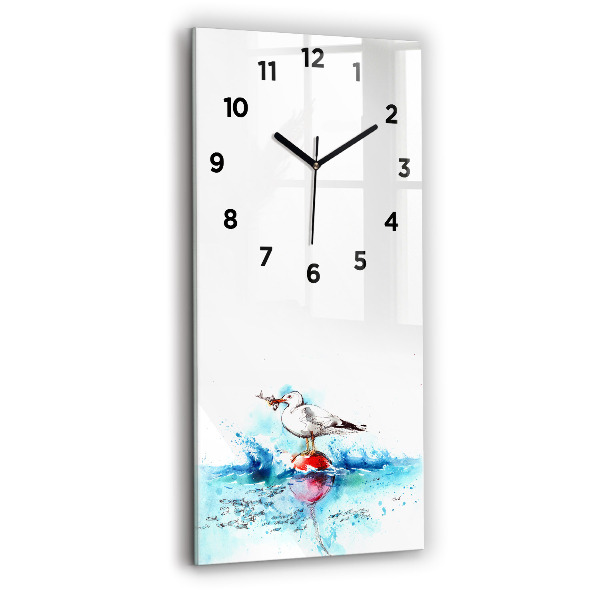Orologio verticale Gabbiano dipinto
