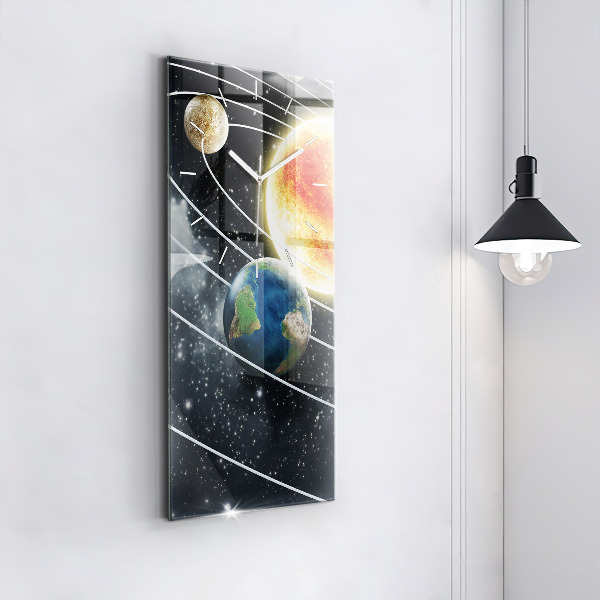 Orologio verticale Il sistema solare