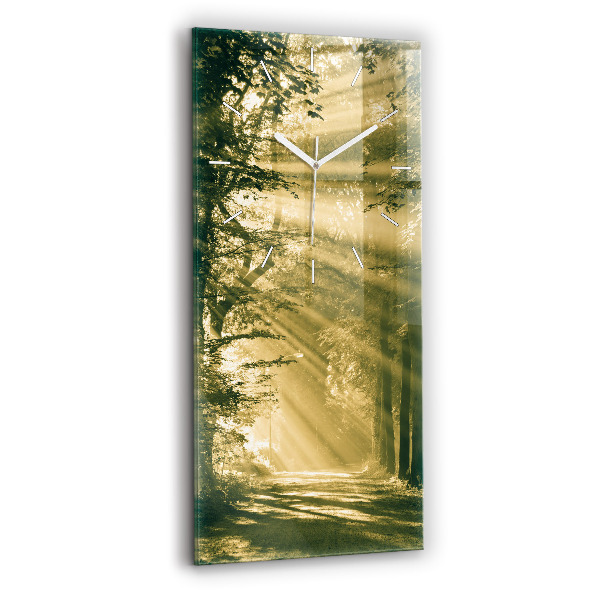 Orologio verticale Foresta dei raggi del sole