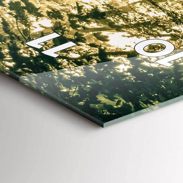 Orologio verticale Foresta dei raggi del sole