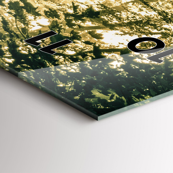 Orologio verticale Foresta dei raggi del sole