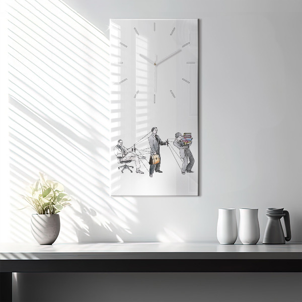Orologio verticale Persone burattinaie