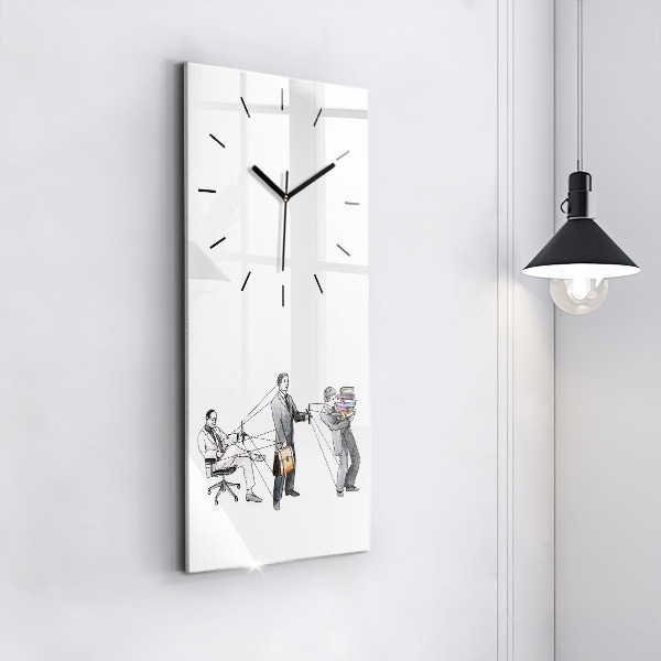 Orologio verticale Persone burattinaie