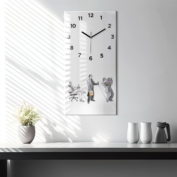 Orologio verticale Persone burattinaie