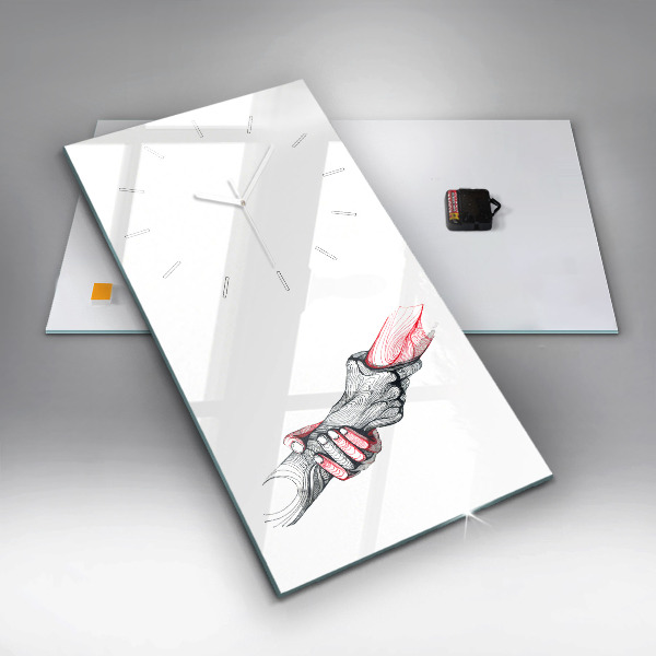 Orologio verticale Tenersi per mano