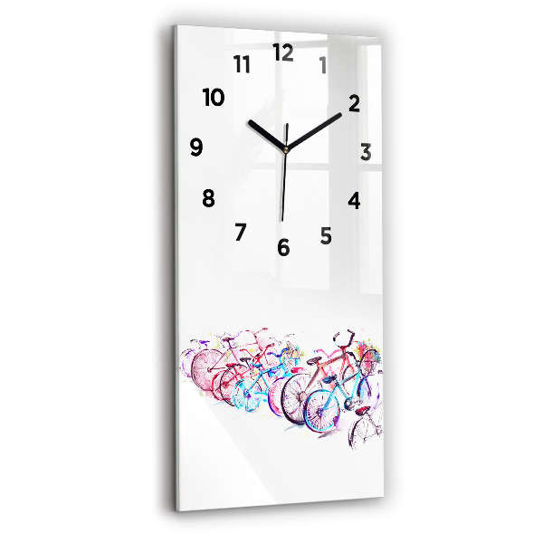 Orologio verticale Biciclette cittadine colorate