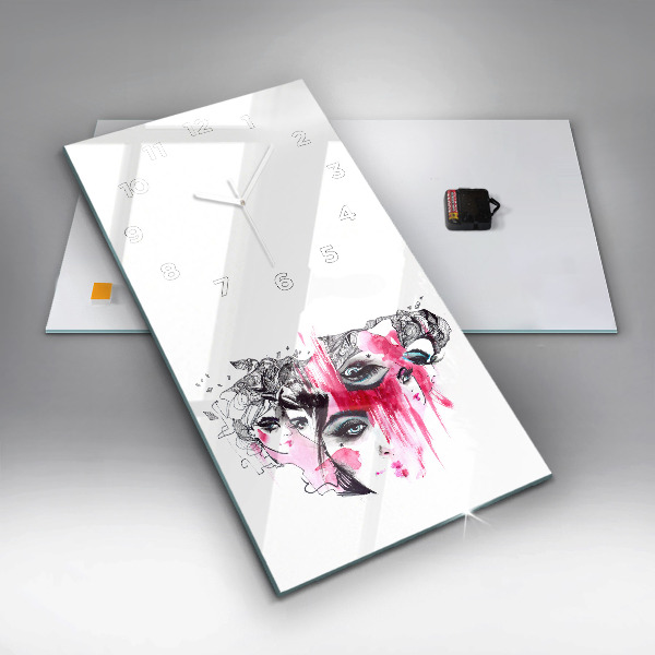 Orologio verticale I tanti volti dell'astrazione