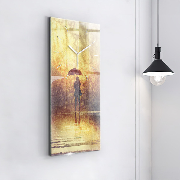 Orologio verticale donna con ombrello