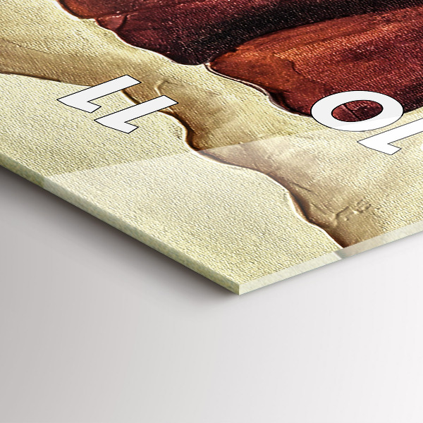 Orologio verticale Papaveri dipinti