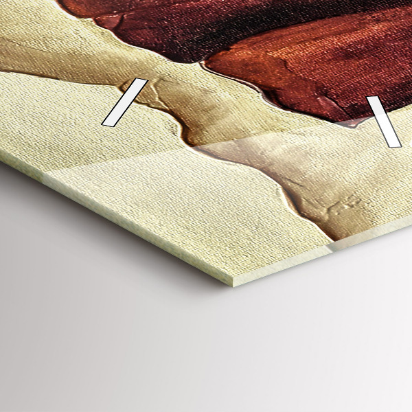 Orologio verticale Papaveri dipinti