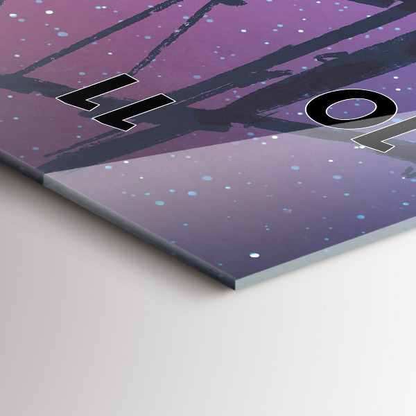 Orologio verticale in vetro Nave a vela di fantasia