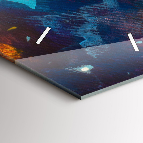 Orologio verticale in vetro Astrazione Il Piccolo Principe