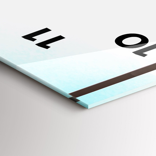 Orologio verticale Uomo all'aeroporto