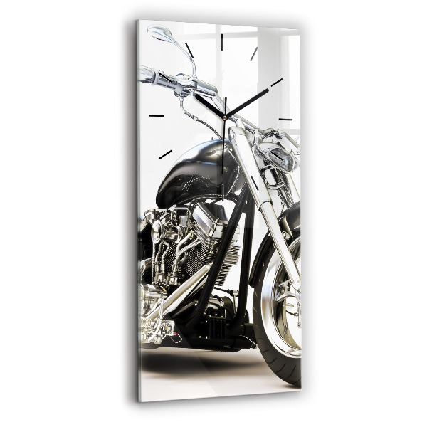 Orologio verticale Motocicletta nera