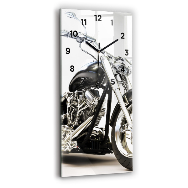 Orologio verticale Motocicletta nera