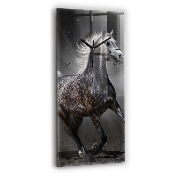 Orologio verticale Cavallo al galoppo
