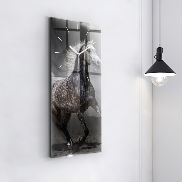 Orologio verticale Cavallo al galoppo