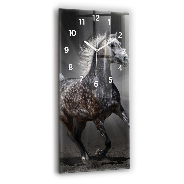 Orologio verticale Cavallo al galoppo