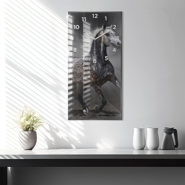 Orologio verticale Cavallo al galoppo