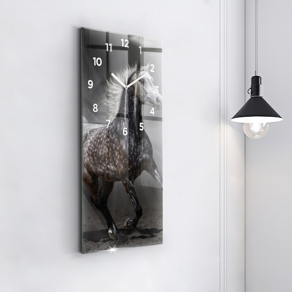 Orologio verticale Cavallo al galoppo