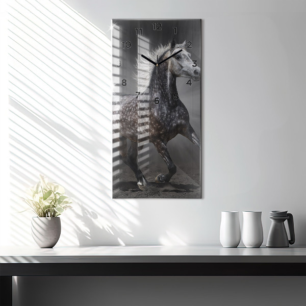 Orologio verticale Cavallo al galoppo