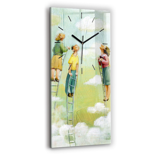 Orologio verticale Persone sulla scala