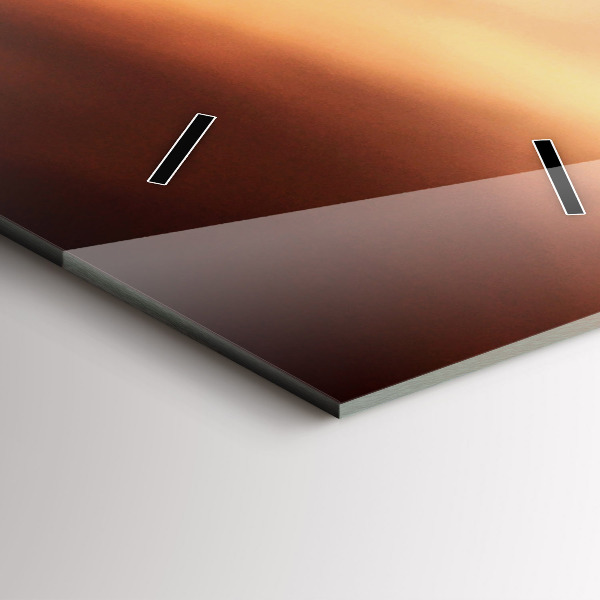 Orologio verticale Una conchiglia sulla spiaggia