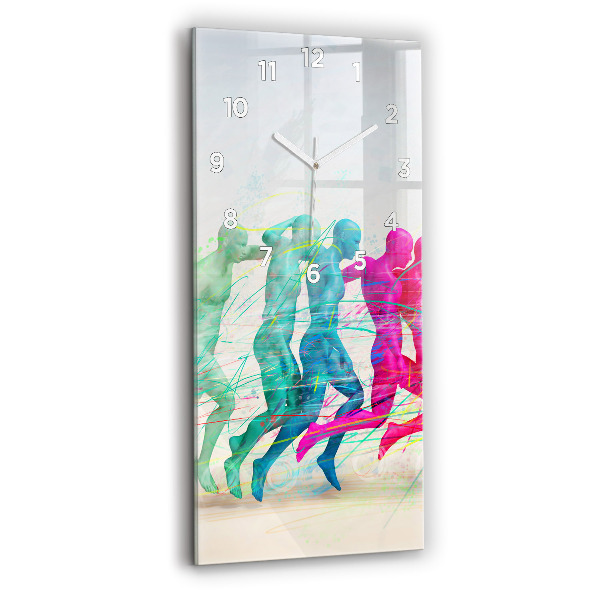 Orologio verticale Persone colorate