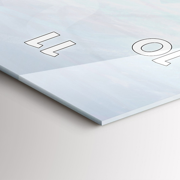 Orologio verticale Persone colorate