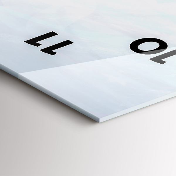 Orologio verticale Persone colorate