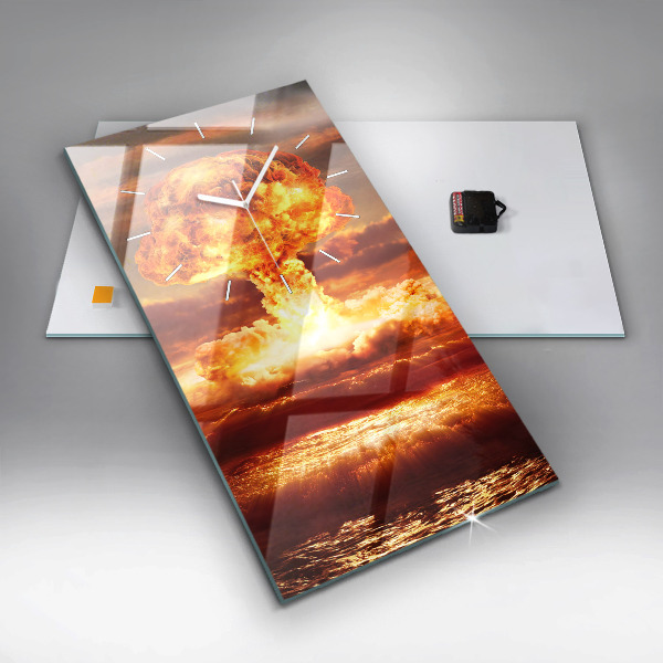 Orologio verticale Esplosione della bomba atomica