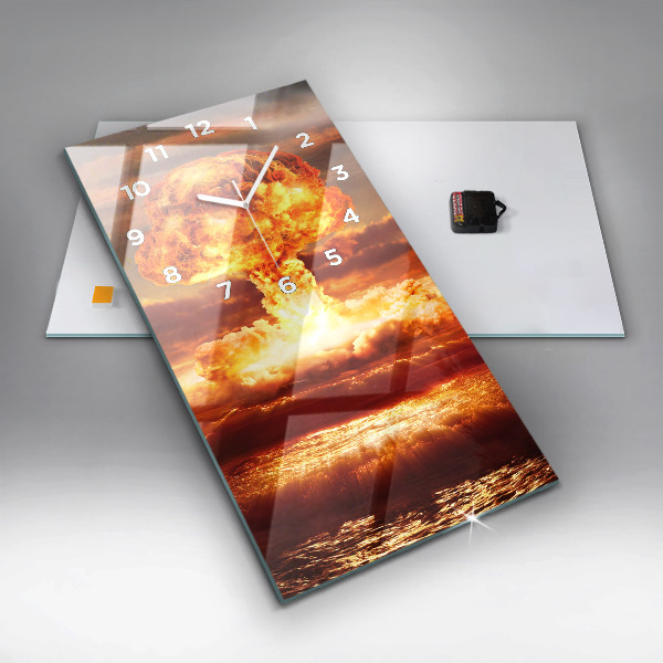 Orologio verticale Esplosione della bomba atomica