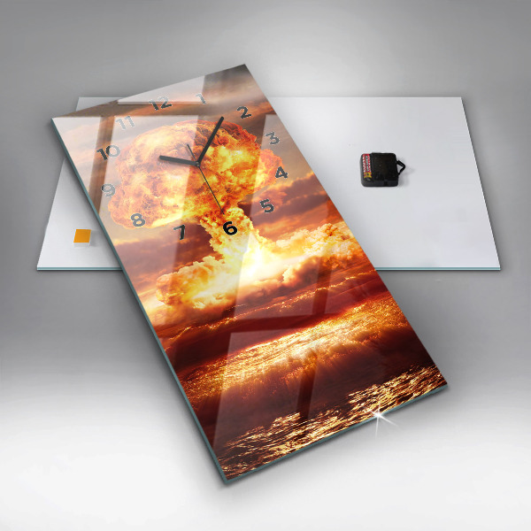 Orologio verticale Esplosione della bomba atomica