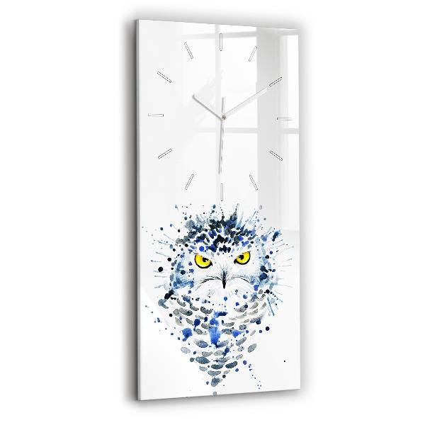Orologio verticale Sguardo gufo