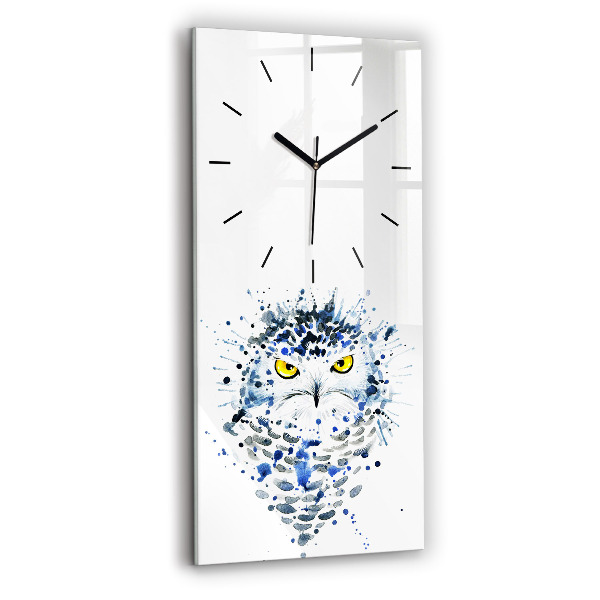 Orologio verticale Sguardo gufo