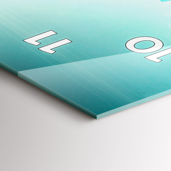 Orologio verticale Auto con tavola da surf