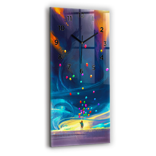 Orologio verticale Bambino e palloncini