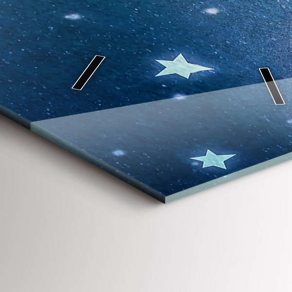 Orologio verticale Ragazza sulla luna